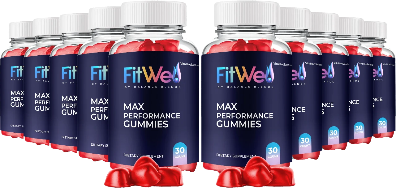FitWell Max Performance Gummies (2 Pack)
