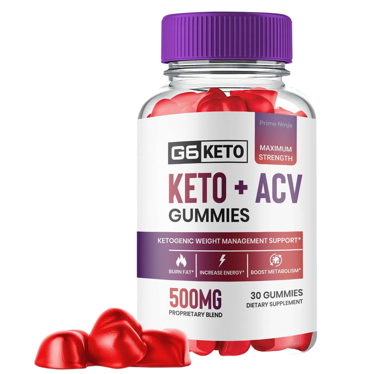 (1 Pack) G6 Keto ACV Gummies