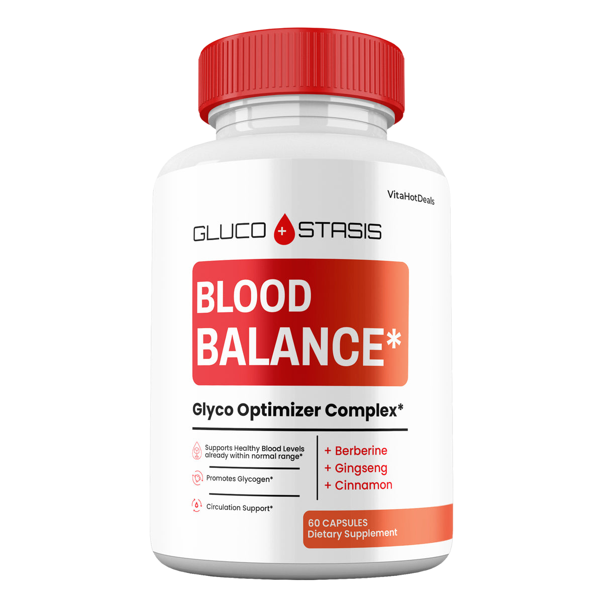 Gluco Stasis Blood Balance Capsules (1 Pack)
