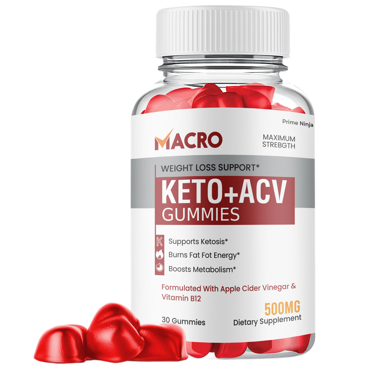 Macro Keto ACV Gummies (1 Pack)
