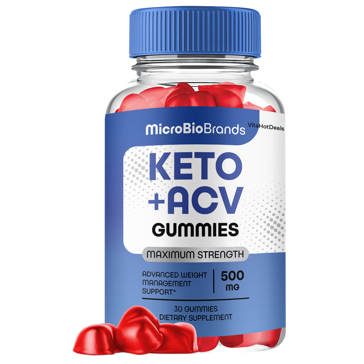 MicroBioBrands Keto ACV Gummies (1 Pack)