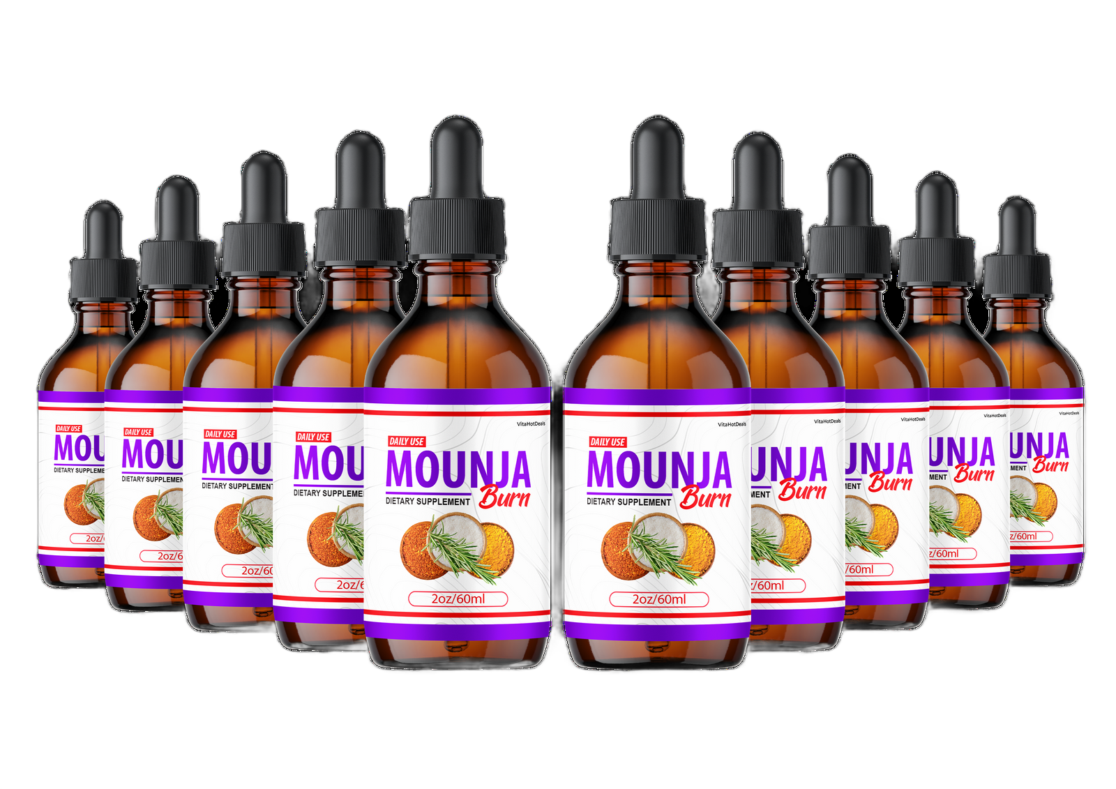 Mounja Burn Drops (10 Pack)