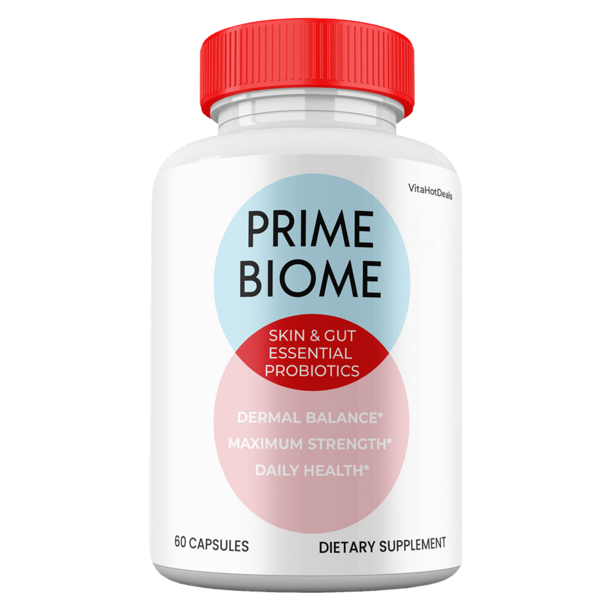 Prime Biome Skin & Gut Probiotics capsules (5 Pack)