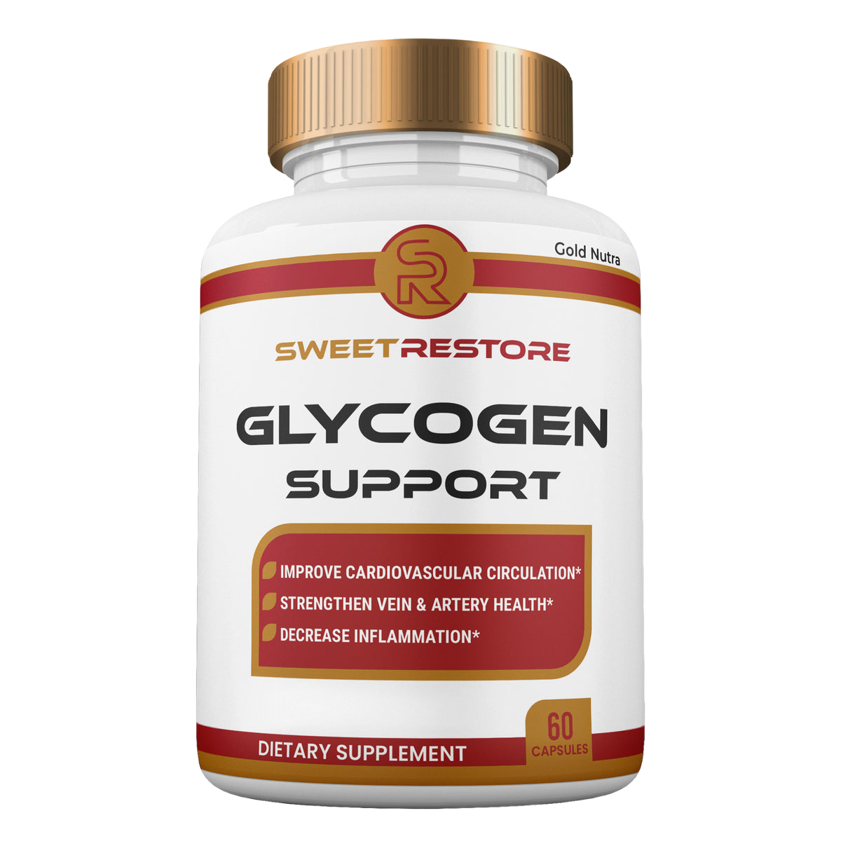 Sweet Restore Glycogen Support Capsules 60 Count
