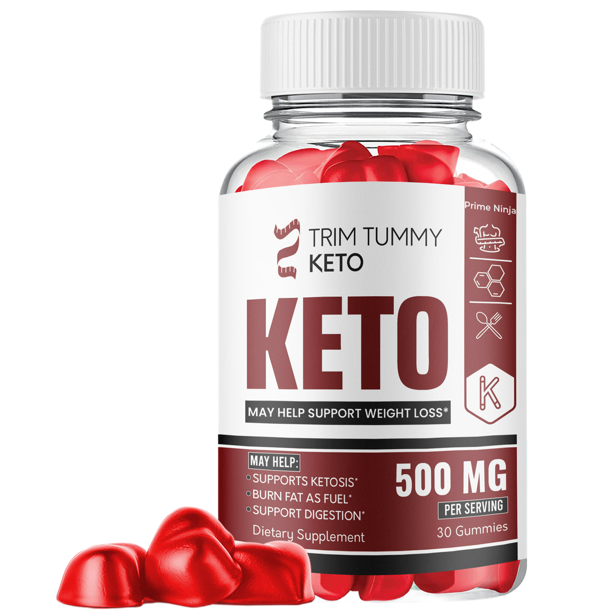 Trim Tummy Keto ACV Gummies (1 Pack)