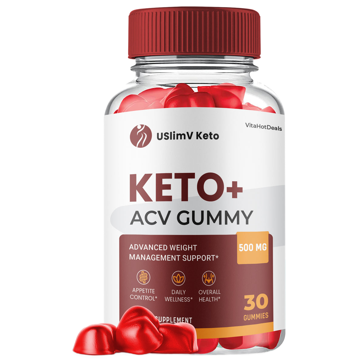 UslimV Keto ACV Gummies (1 Pack)