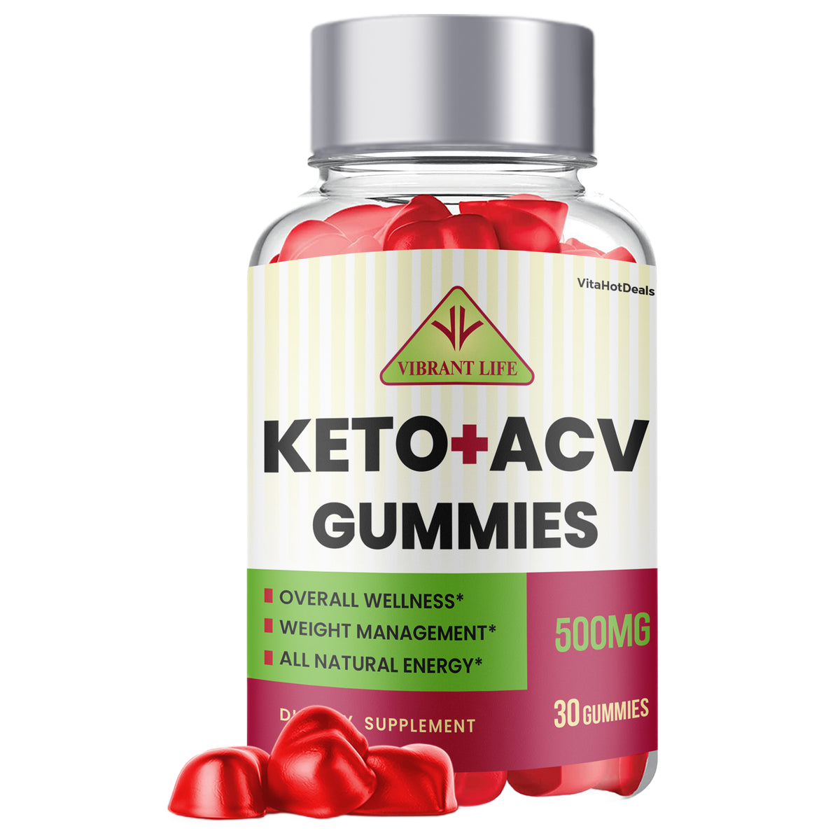 Vibrant Life Keto ACV Gummies (1 Pack)