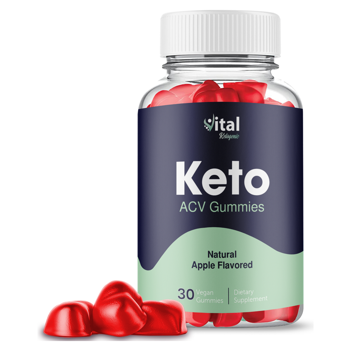 Vital Keto Ketogenic + ACV Gummies (1 Pack)