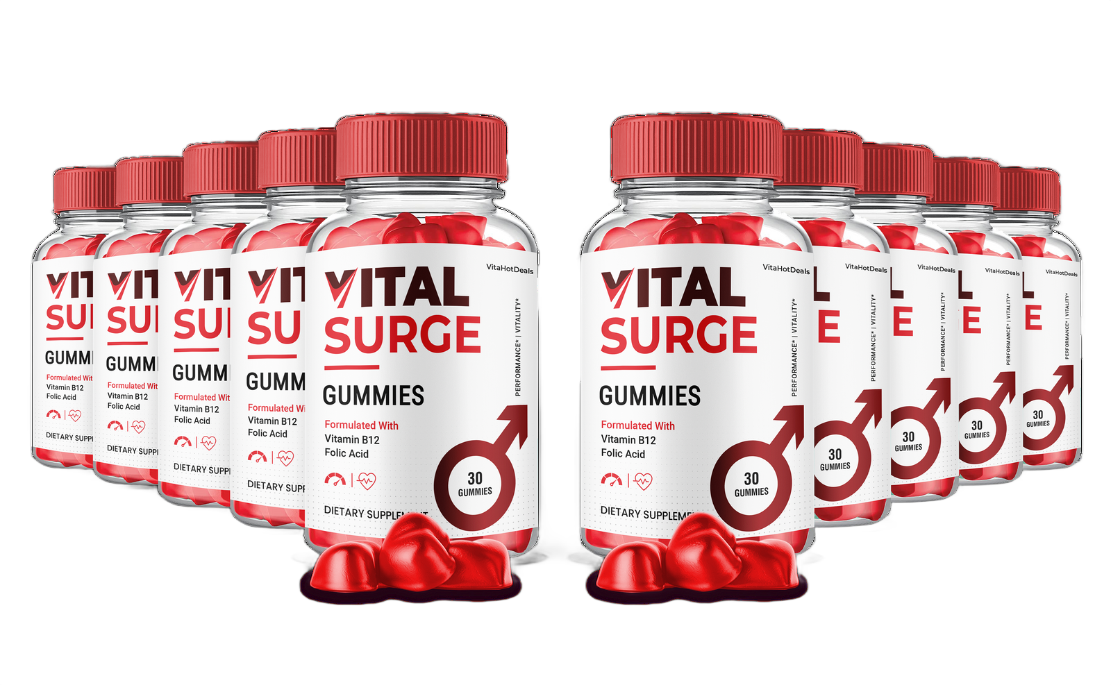 Vital Surge Gummies (3 Pack)