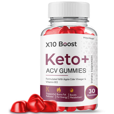 10X Boost Keto ACV Gummies (1 Pack) - Vita Hot Deals