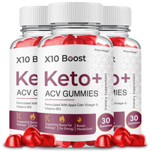 10X Boost Keto ACV Gummies (3 Pack) - Vita Hot Deals