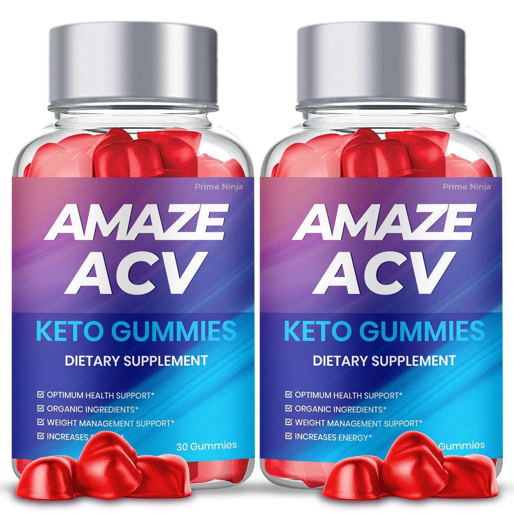 (2 Pack) Amaze ACV Keto Gummies - Vita Hot Deals