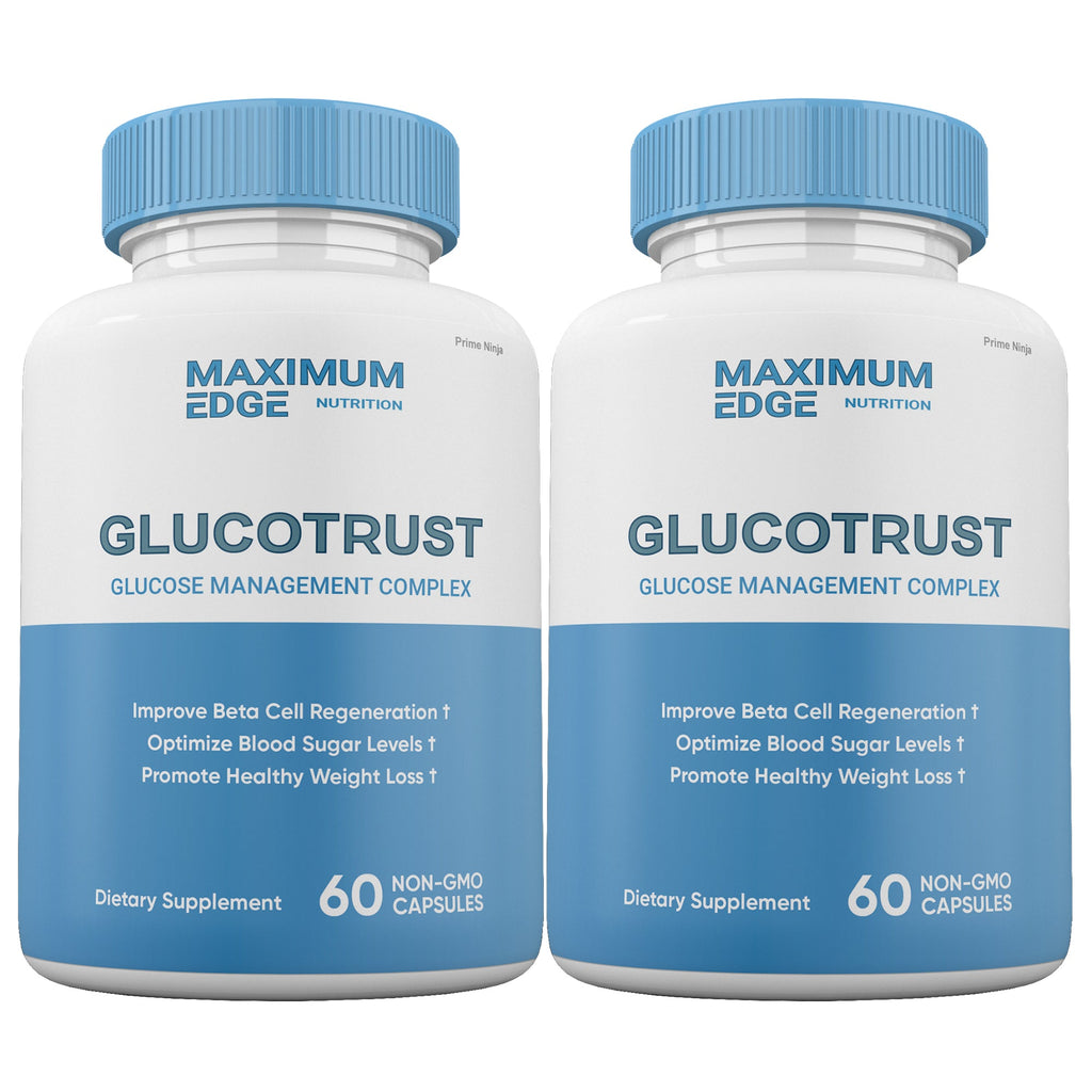 (2 Pack) Glucotrust Capsules Blood Sugar - Vita Hot Deals