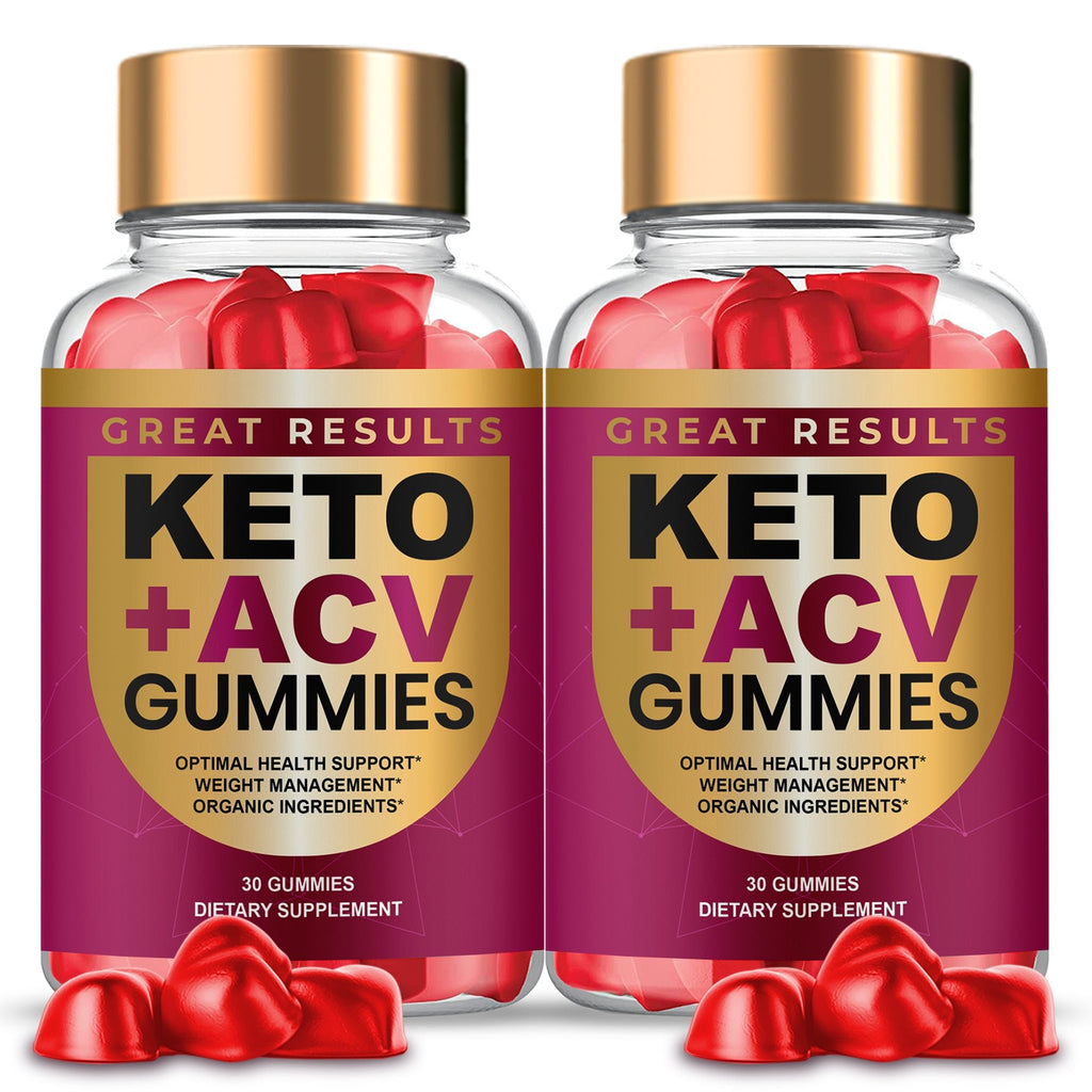 (2 Pack) Great Results Keto ACV Gummies - Vita Hot Deals