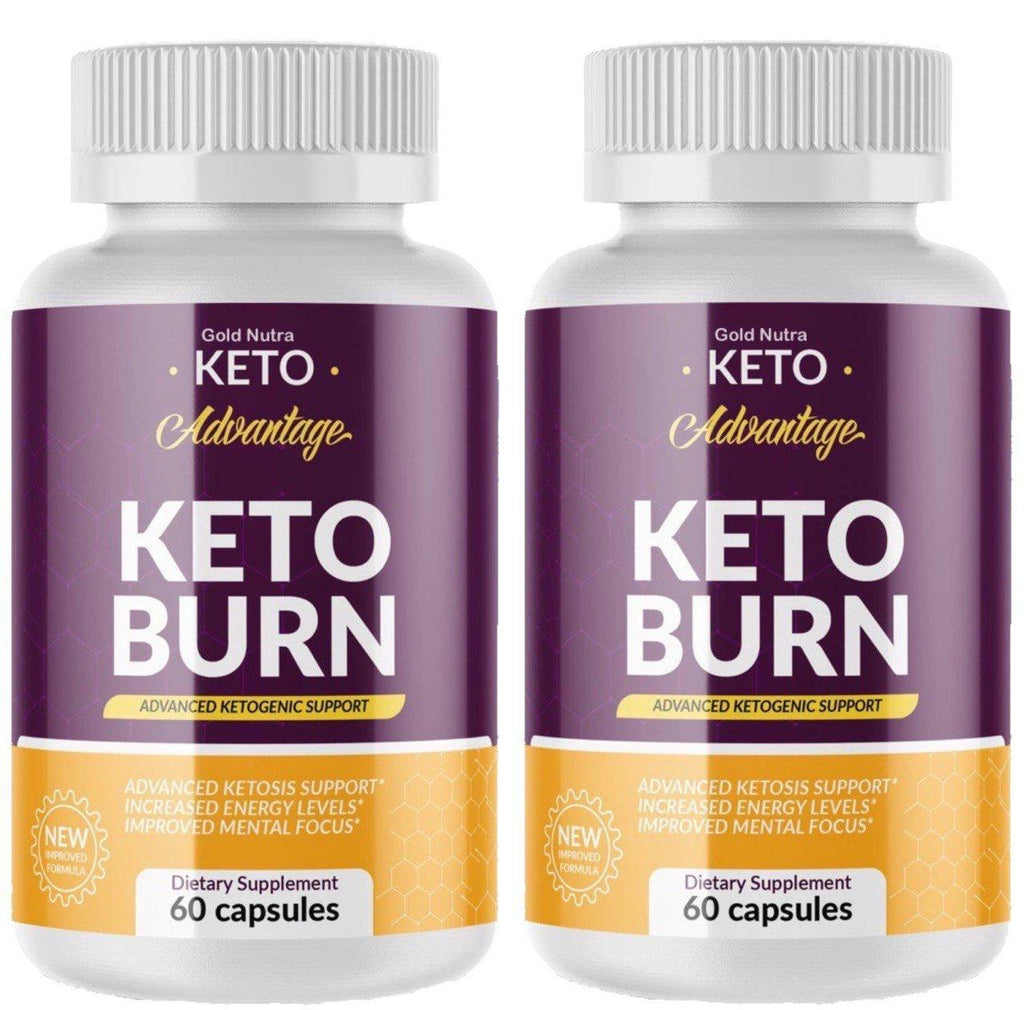 (2 Pack) Keto Advantage Keto Burn Pills - Gold Nutra