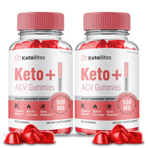 (2 Pack) Keto Bites Gummies ACV - Vita Hot Deals