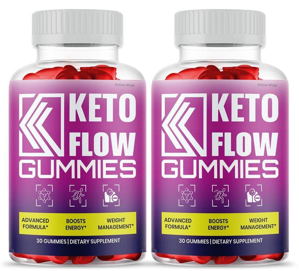 (2 Pack) Keto Flow Gummies - Gold Nutra