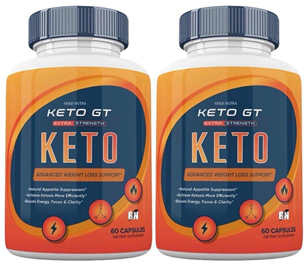 (2 Pack) Keto GT Diet Pills - Gold Nutra