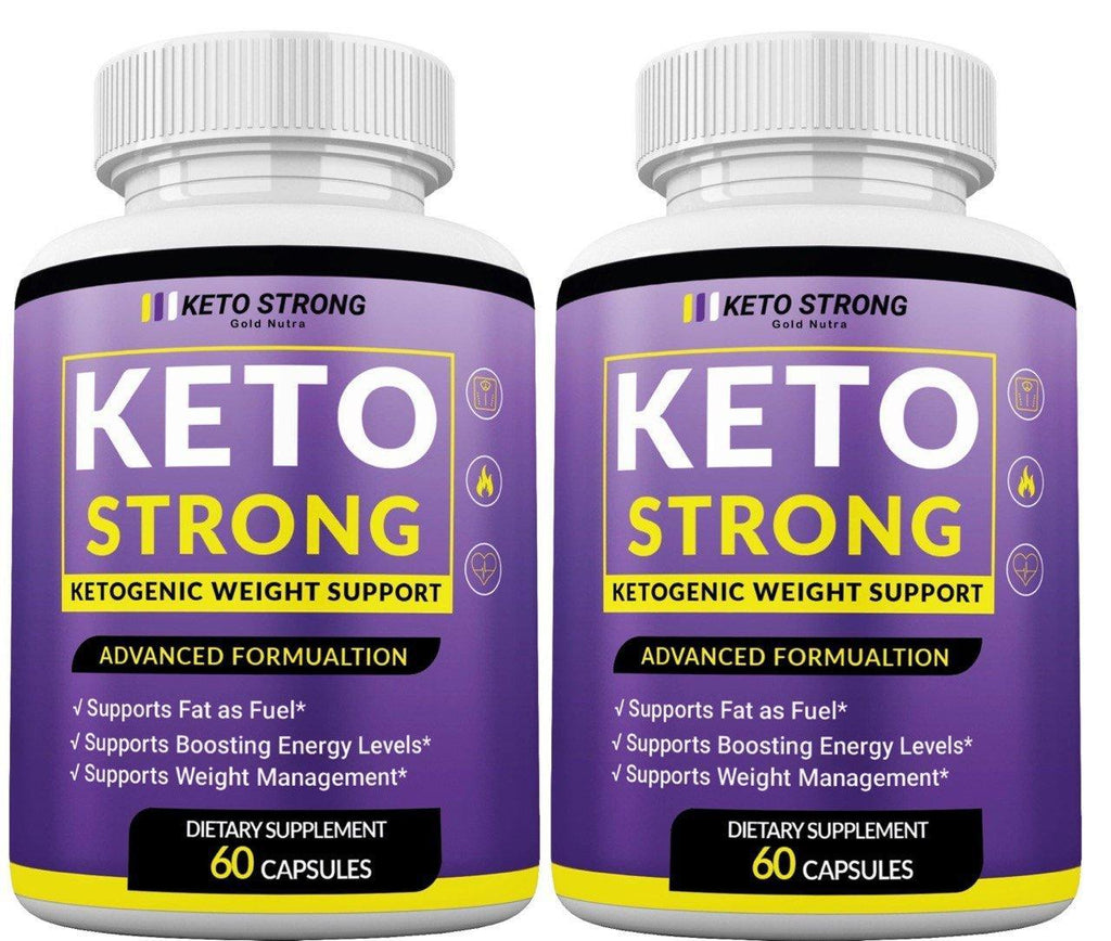(2 Pack) Keto Strong Pills - Gold Nutra