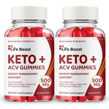 (2 pack) Life Boost Keto ACV Gummies - Vita Hot Deals