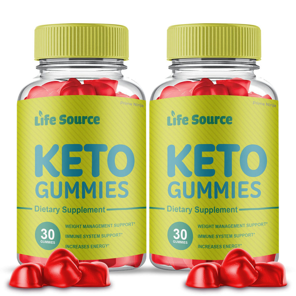 (2 Pack) Life Source Keto ACV Gummies - Vita Hot Deals