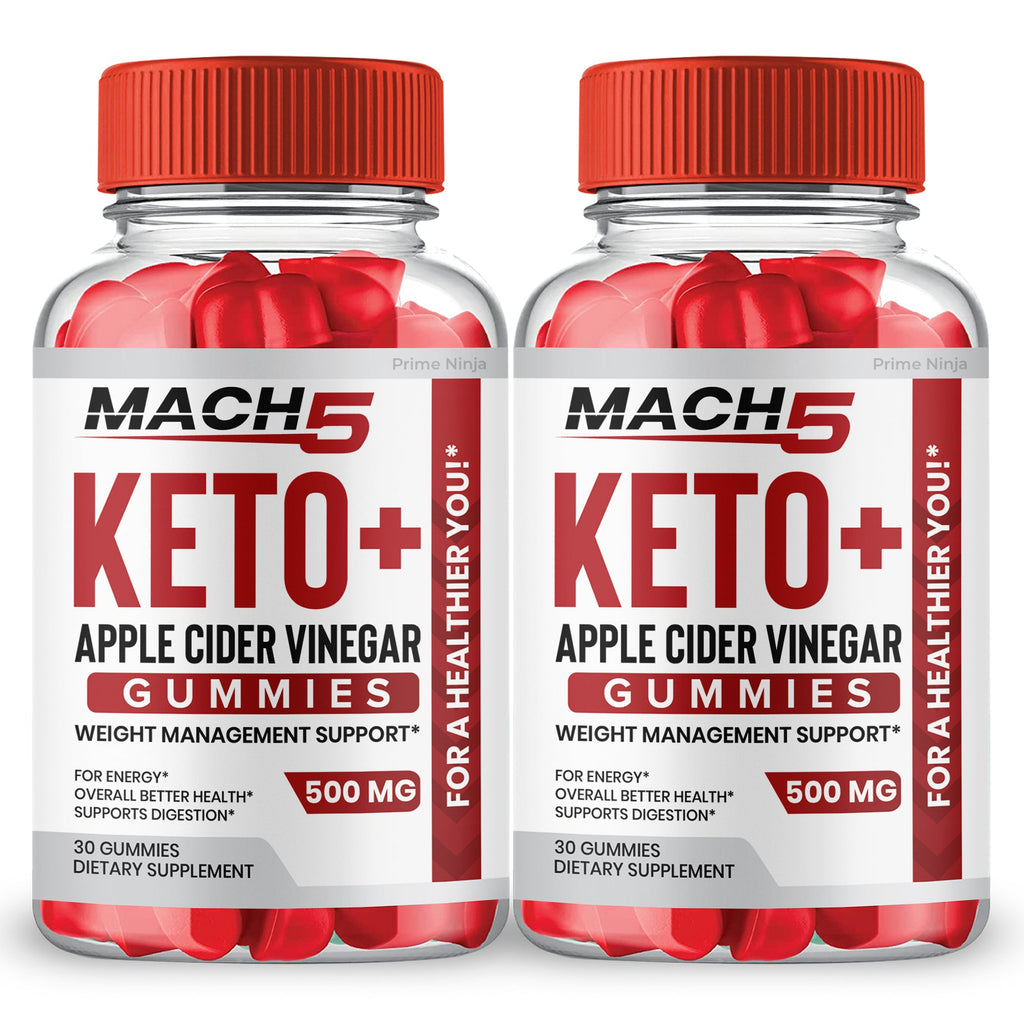 (2 Pack) Mach5 Keto Gummies - Vita Hot Deals