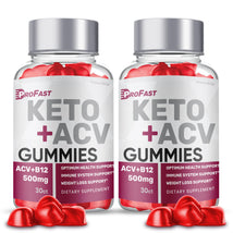 (2 Pack) Pro Fast Keto + ACV Gummies - Vita Hot Deals