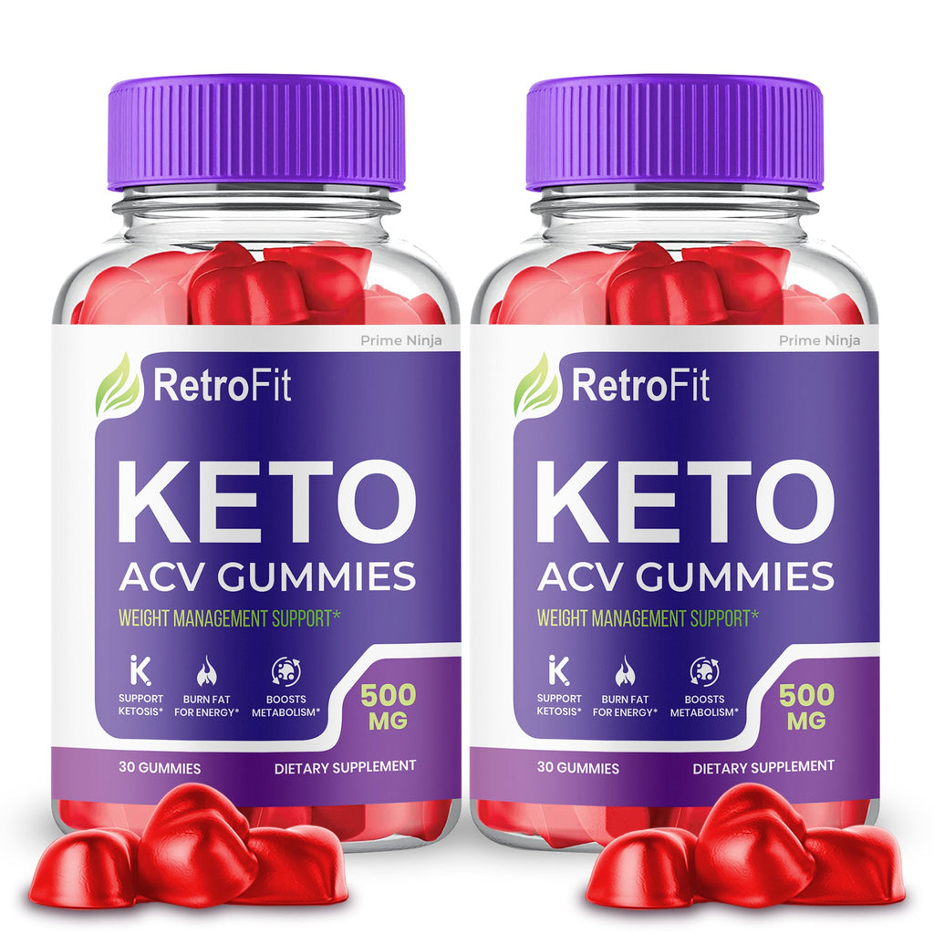 (2 Pack) RetroFit Keto Gummies - Vita Hot Deals