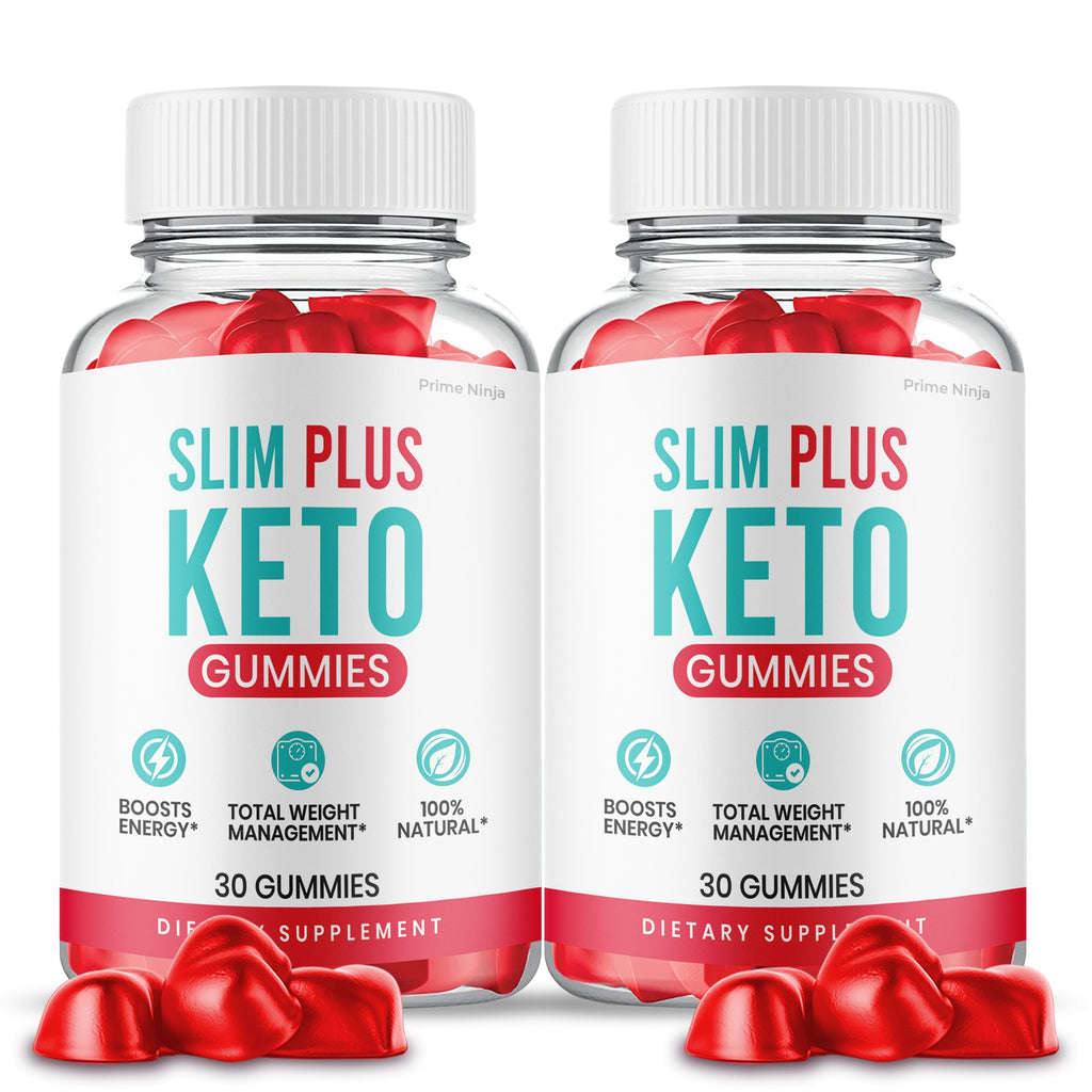 (2 Pack) Slim Plus Keto ACV Gummies - Vita Hot Deals