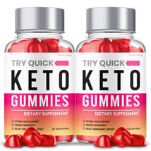 (2 Pack) Try Quick Keto Gummies - Vita Hot Deals