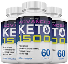 (3 pack) Advanced Keto 1500 Diet Pills - Gold Nutra