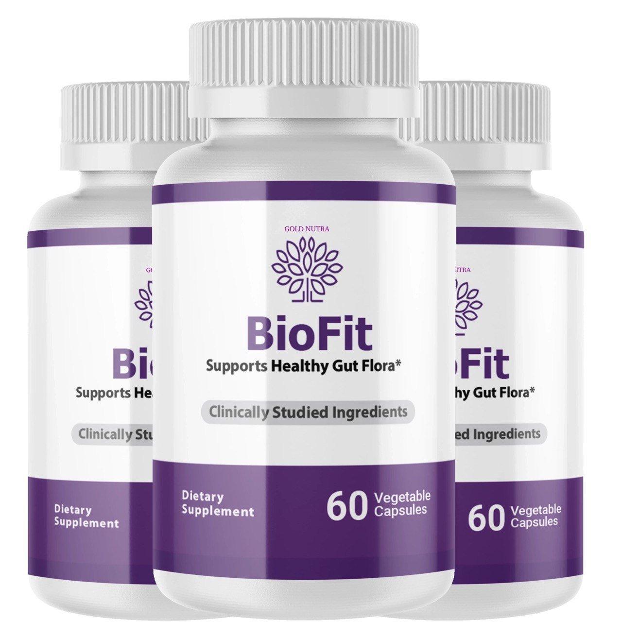 (3 Pack) BioFit Probiotic Pills - Gold Nutra