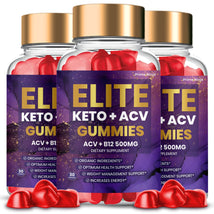 (3 Pack) Elite Keto ACV Gummies - Vita Hot Deals