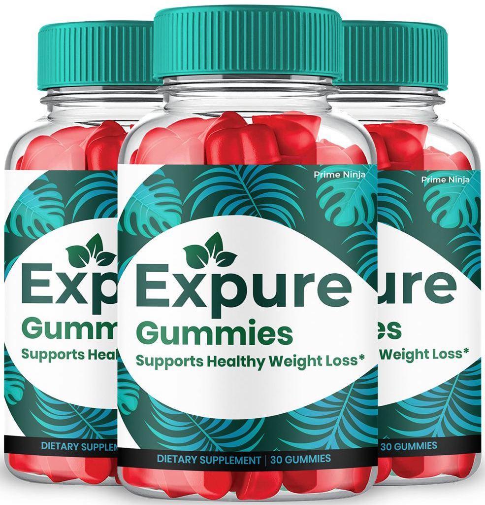 (3 Pack) Exipure Gummies - Gold Nutra