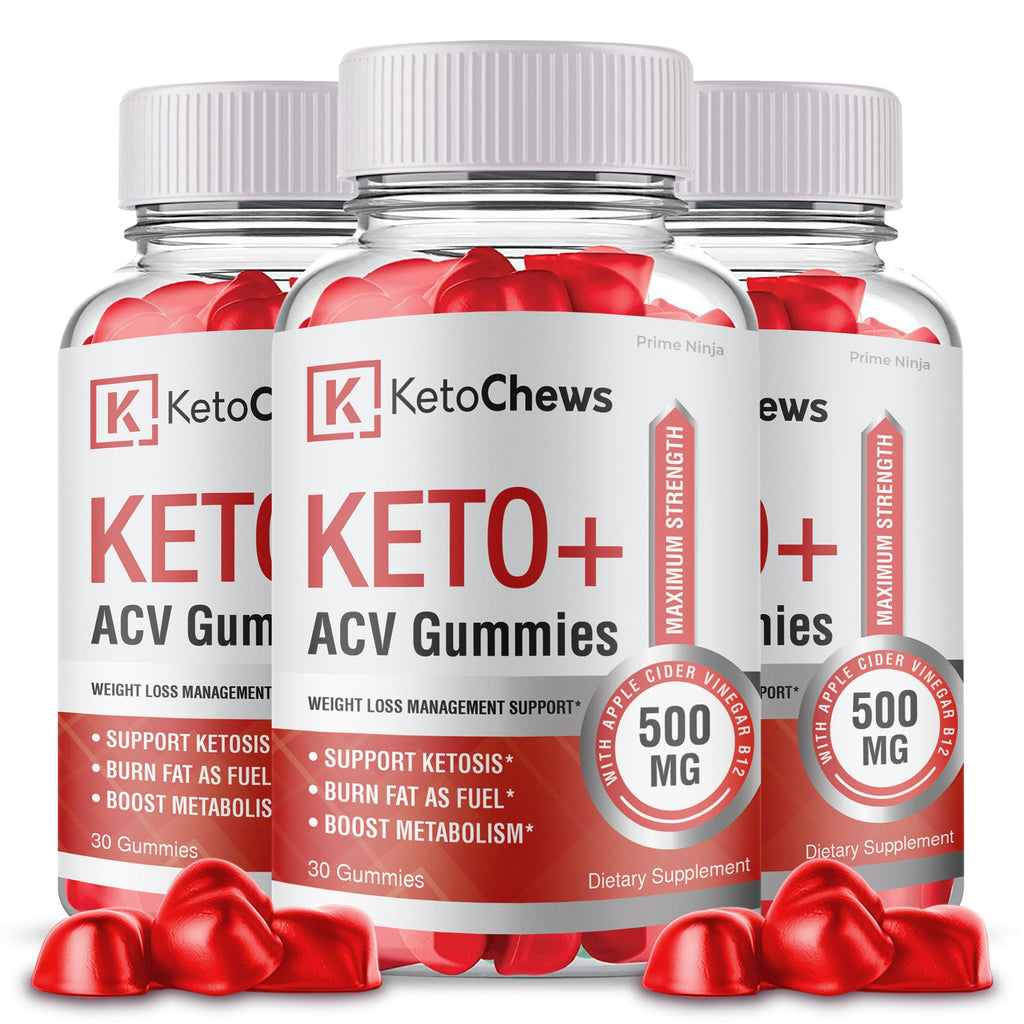 (3 Pack) Keto Chews ACV Gummies - Vita Hot Deals