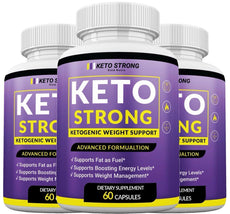 (3 Pack) Keto Strong Pills - Gold Nutra