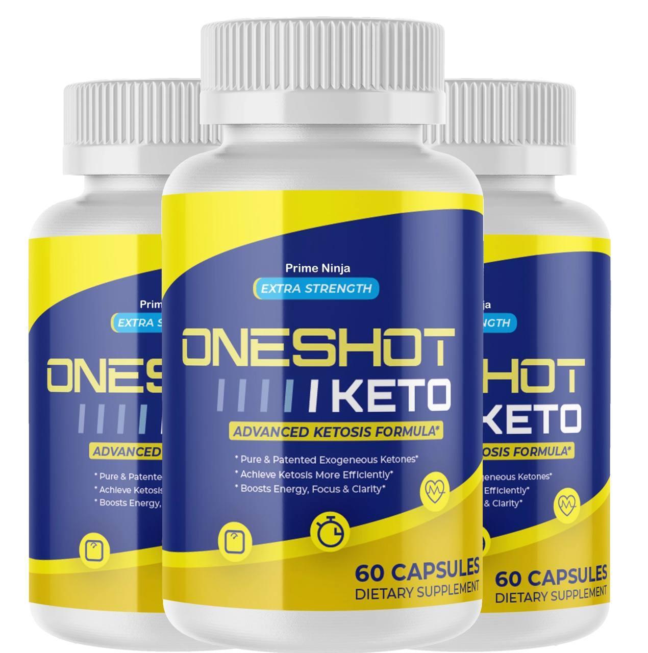 (3 Pack) One Shot Keto Pills - Gold Nutra