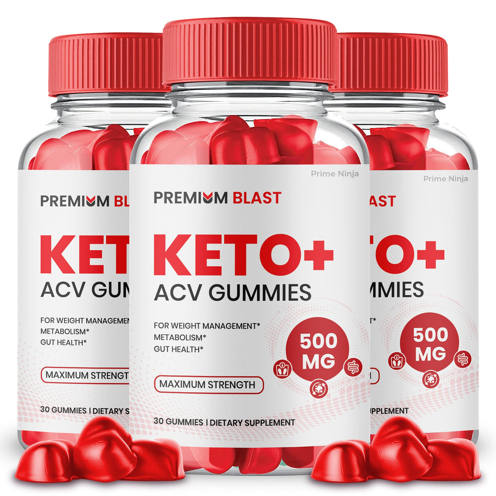 (3 Pack) Premium Blast Keto Gummies - Vita Hot Deals