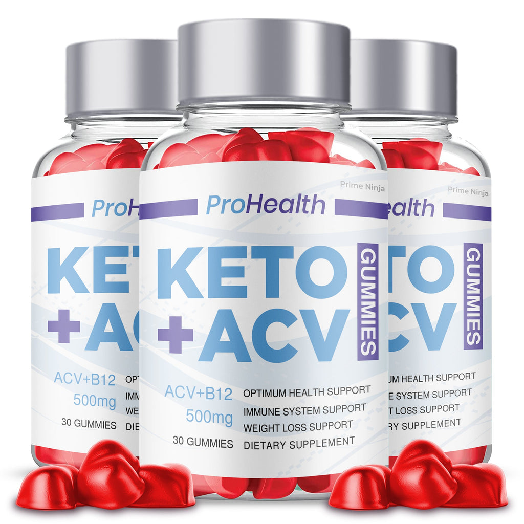 (3 Pack) ProHealth Keto ACV Gummies - Vita Hot Deals