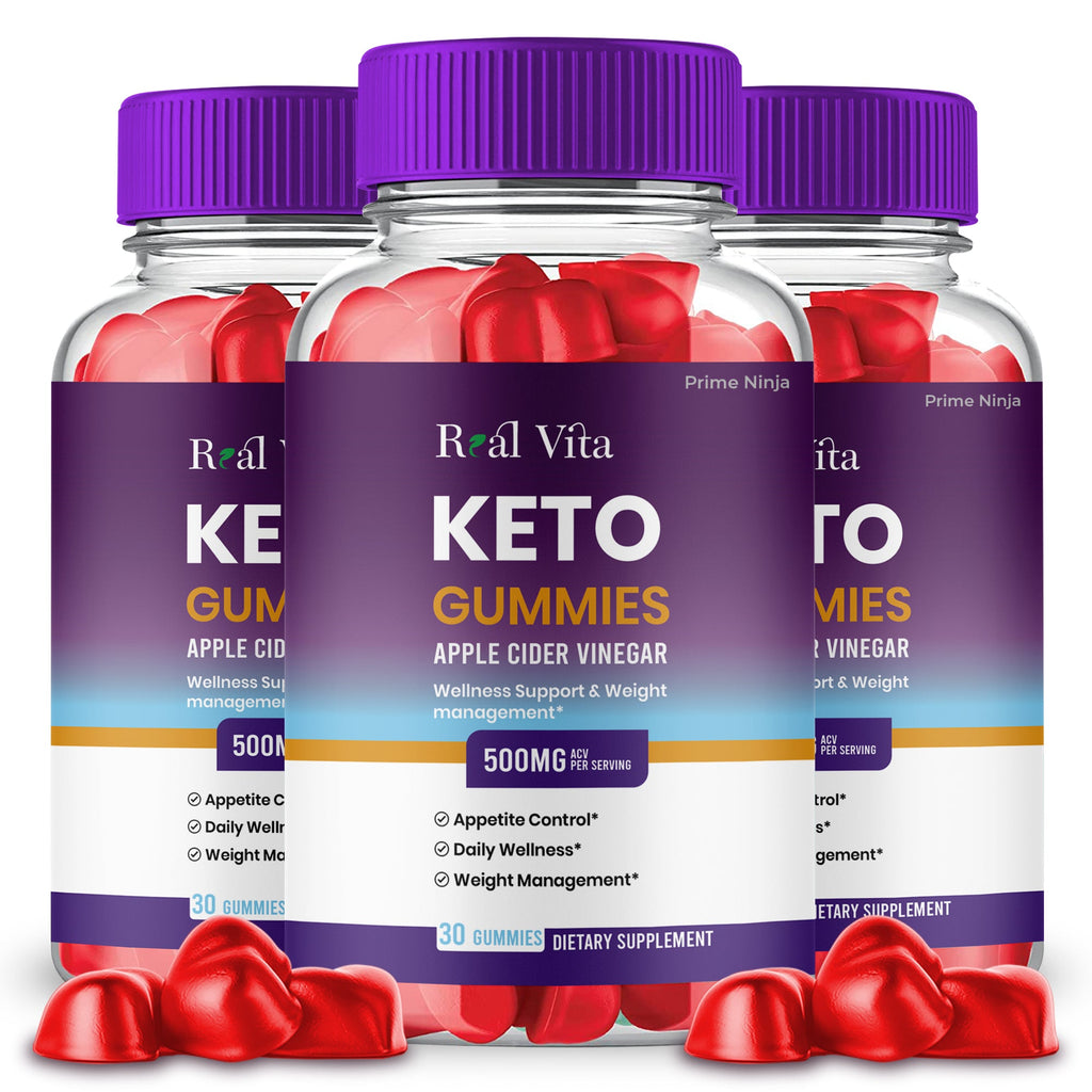 (3 Pack) Real Vita Keto Gummies - Vita Hot Deals