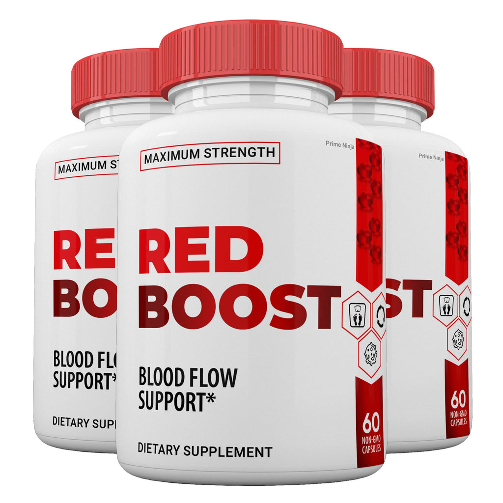 (3 Pack) Red Boost Blood Sugar Support - Vita Hot Deals