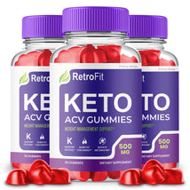 (3 Pack) RetroFit Keto Gummies - Vita Hot Deals