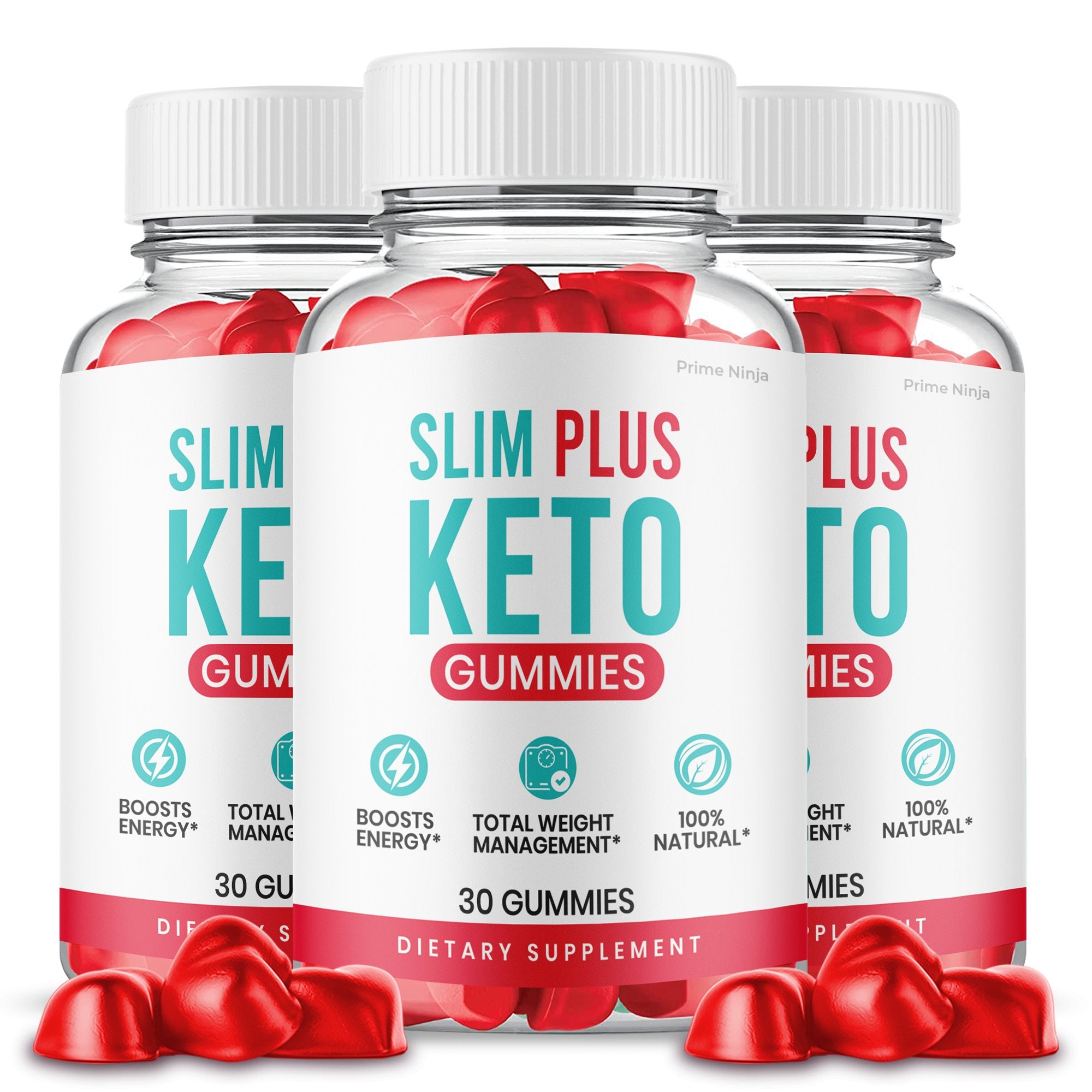 (3 Pack) Slim Plus Keto ACV Gummies - Vita Hot Deals