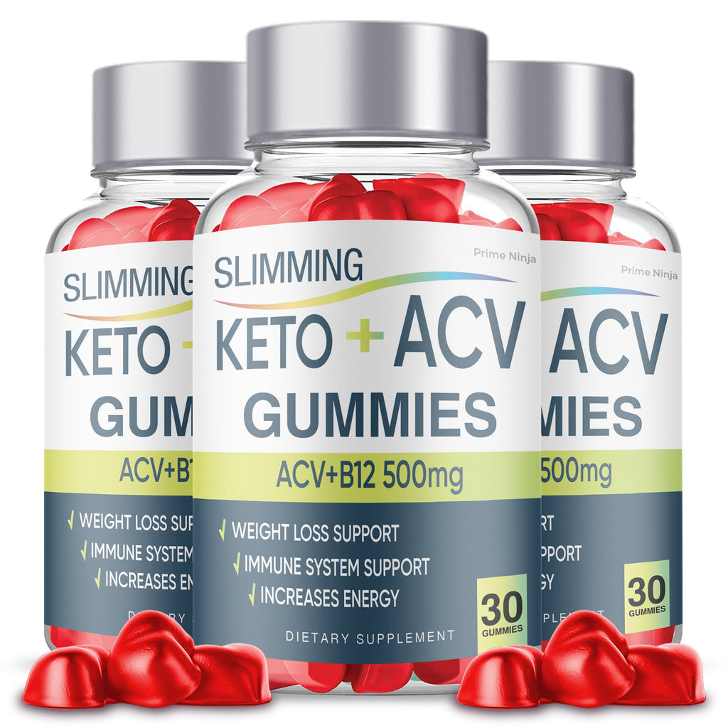 (3 Pack) Slimming Keto ACV Gummies - Vita Hot Deals