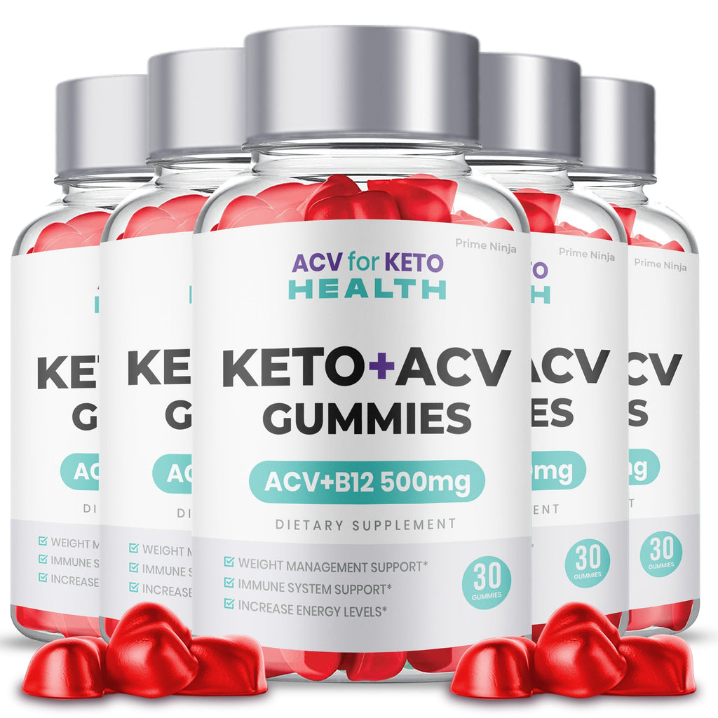 (5 Pack) ACV for Keto Health Gummies - Vita Hot Deals
