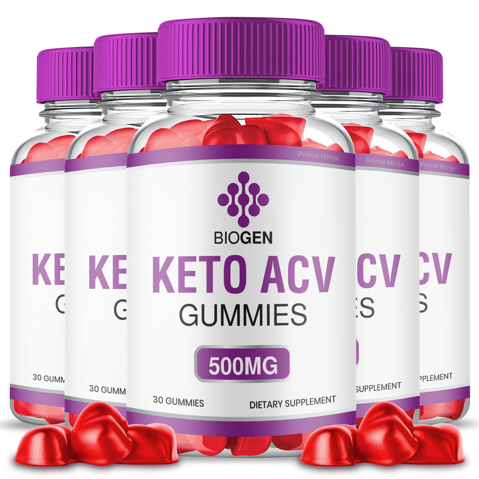 (5 Pack) Biogen Keto ACV Gummies - Vita Hot Deals