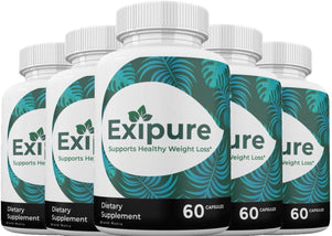 (5 pack) Exipure Diet Pills - Gold Nutra