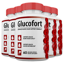 (5 pack) Glucofort Blood Sugar Support Capsules - Vita Hot Deals