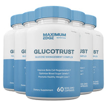 (5 Pack) Glucotrust Capsules Blood Sugar - Vita Hot Deals